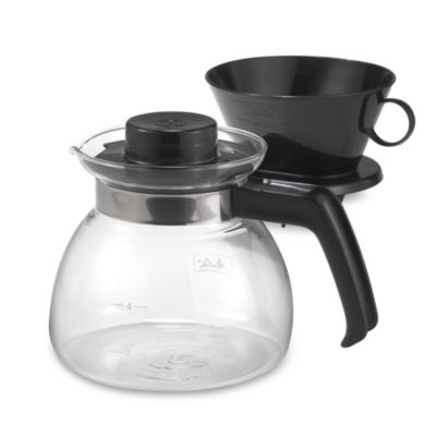 Melitta Pour Over 6-Cup Coffee Maker with Glass Carafe - Bed Bath & Beyond
